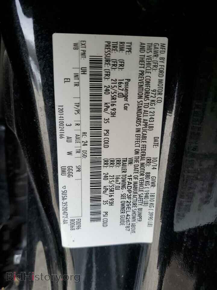 2014 FORD FOCUS - VIN: 1FADP3F29EL426787 - Photo 12
