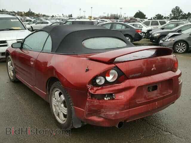 2001 MITSUBISHI ECLIPSE - VIN: 4A3AE85H11E081174 - Photo 3