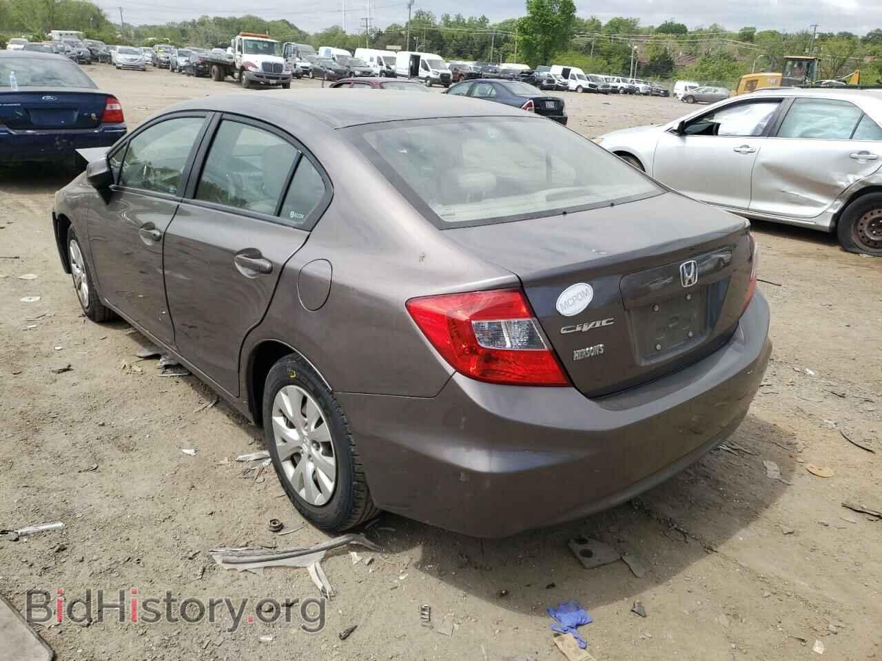 2012 HONDA CIVIC - VIN: 19XFB2F52CE336103 - Фото 3