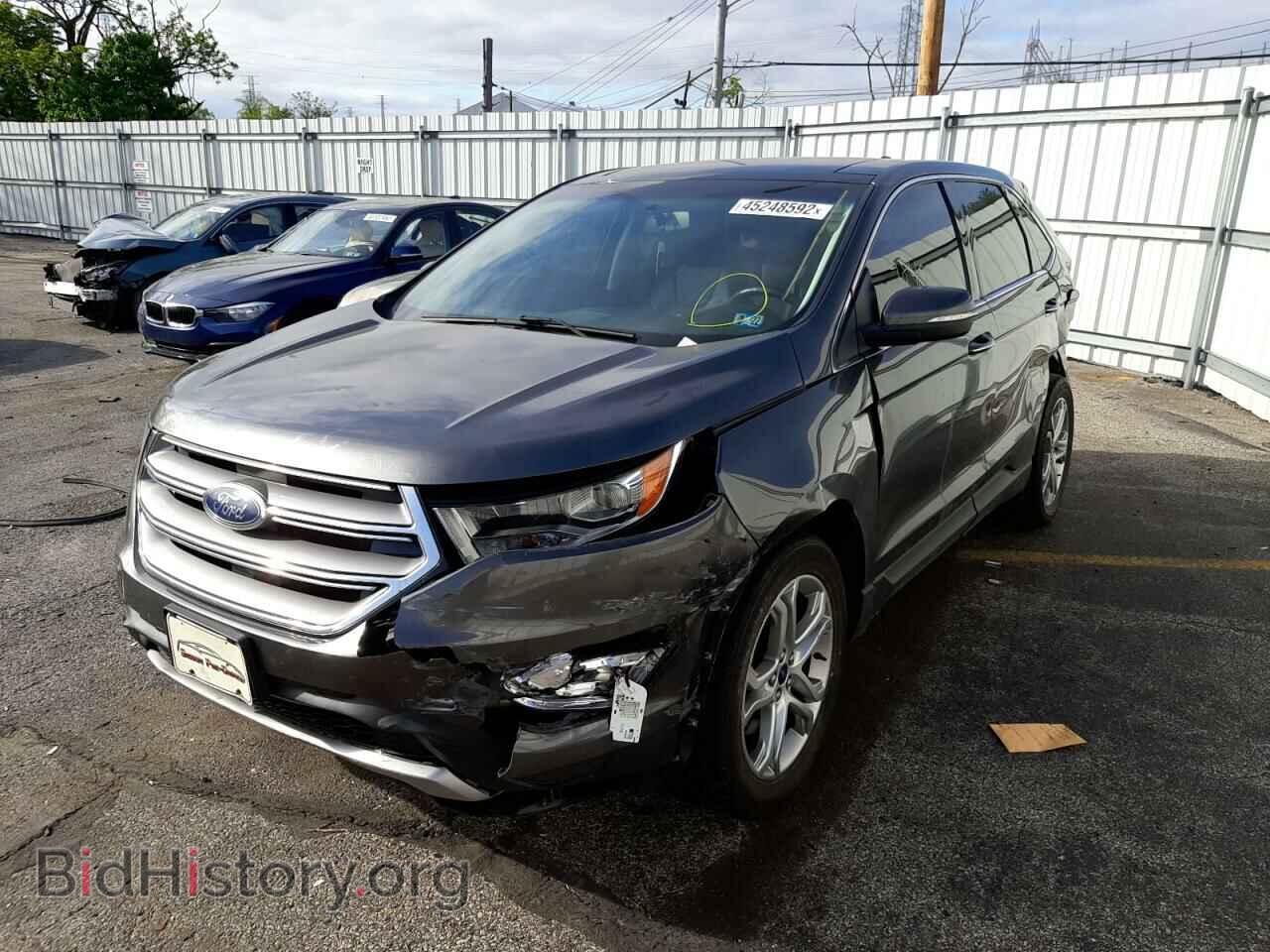 2016 FORD EDGE - VIN: 2FMPK4K82GBB83330 - Фото 2