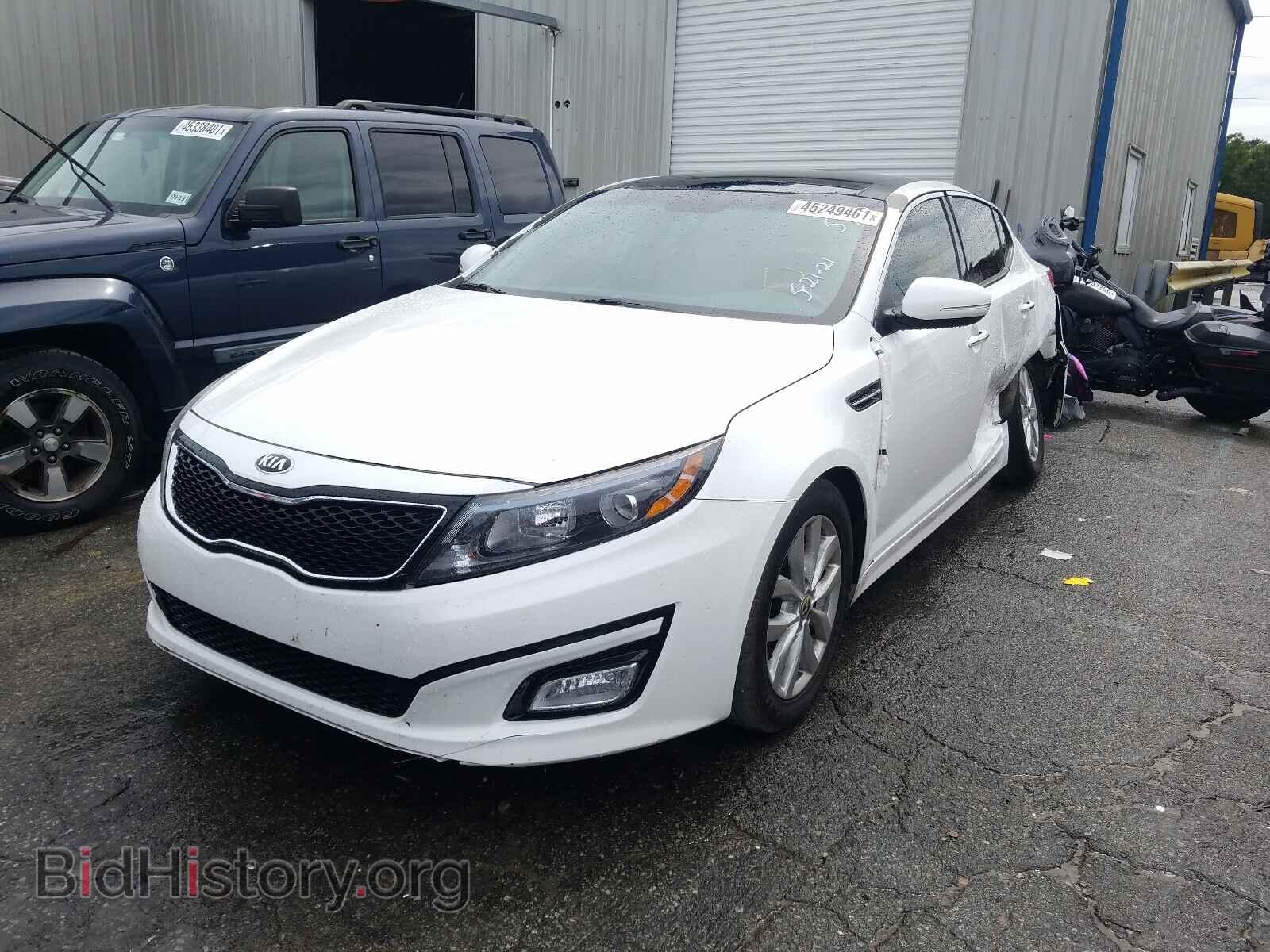 2014 KIA OPTIMA - VIN: 5XXGN4A73EG265763 - Фото 2