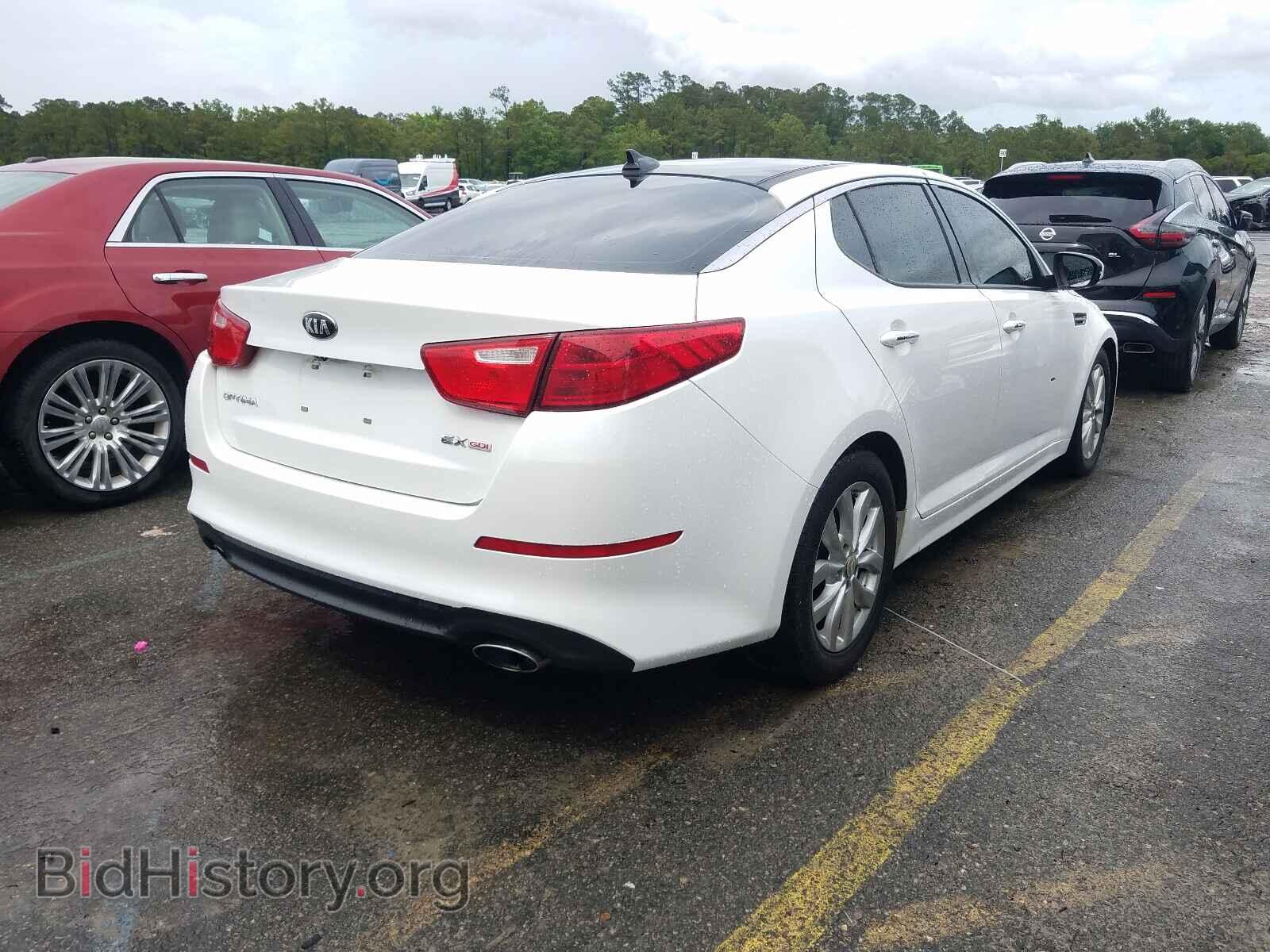 2014 KIA OPTIMA - VIN: 5XXGN4A73EG265763 - Фото 4