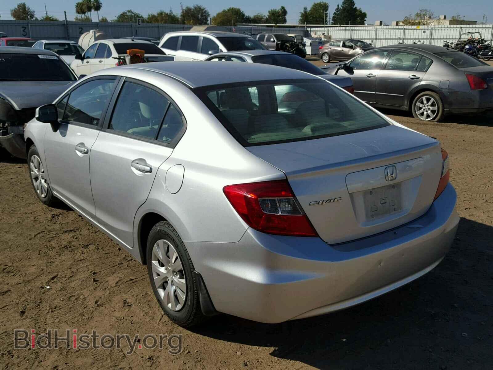 2012 HONDA CIVIC - VIN: 2HGFB2F59CH589943 - Фото 3