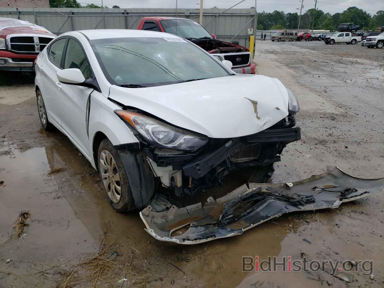 Photo 5NPDH4AE8CH146987 - HYUNDAI ELANTRA 2012