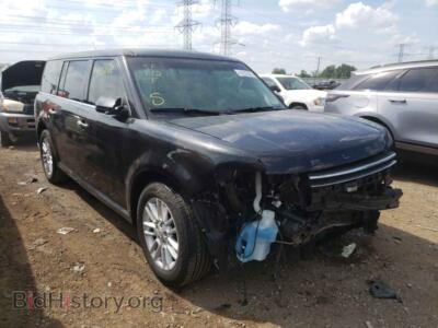 2015 Ford FLEX Flex SEL, черный — VIN 2FMGK5C86FBA06847, Copart