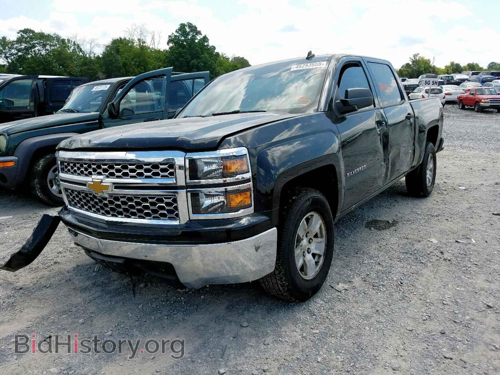 2014 CHEVROLET SILVERADO - VIN: 3GCPCREC2EG371452 - Фото 2