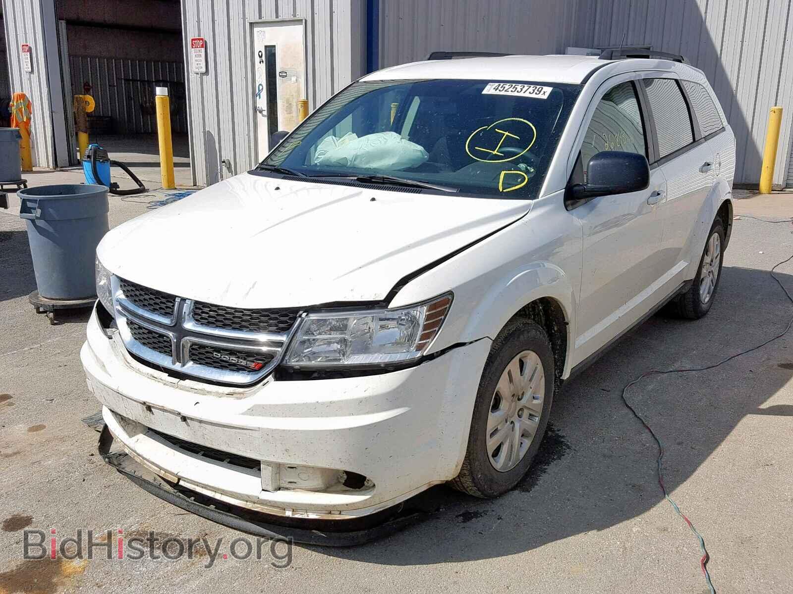 2018 Dodge JOURNEY SE (VIN 3C4PDCABXJT347375) — фото 2 из 10