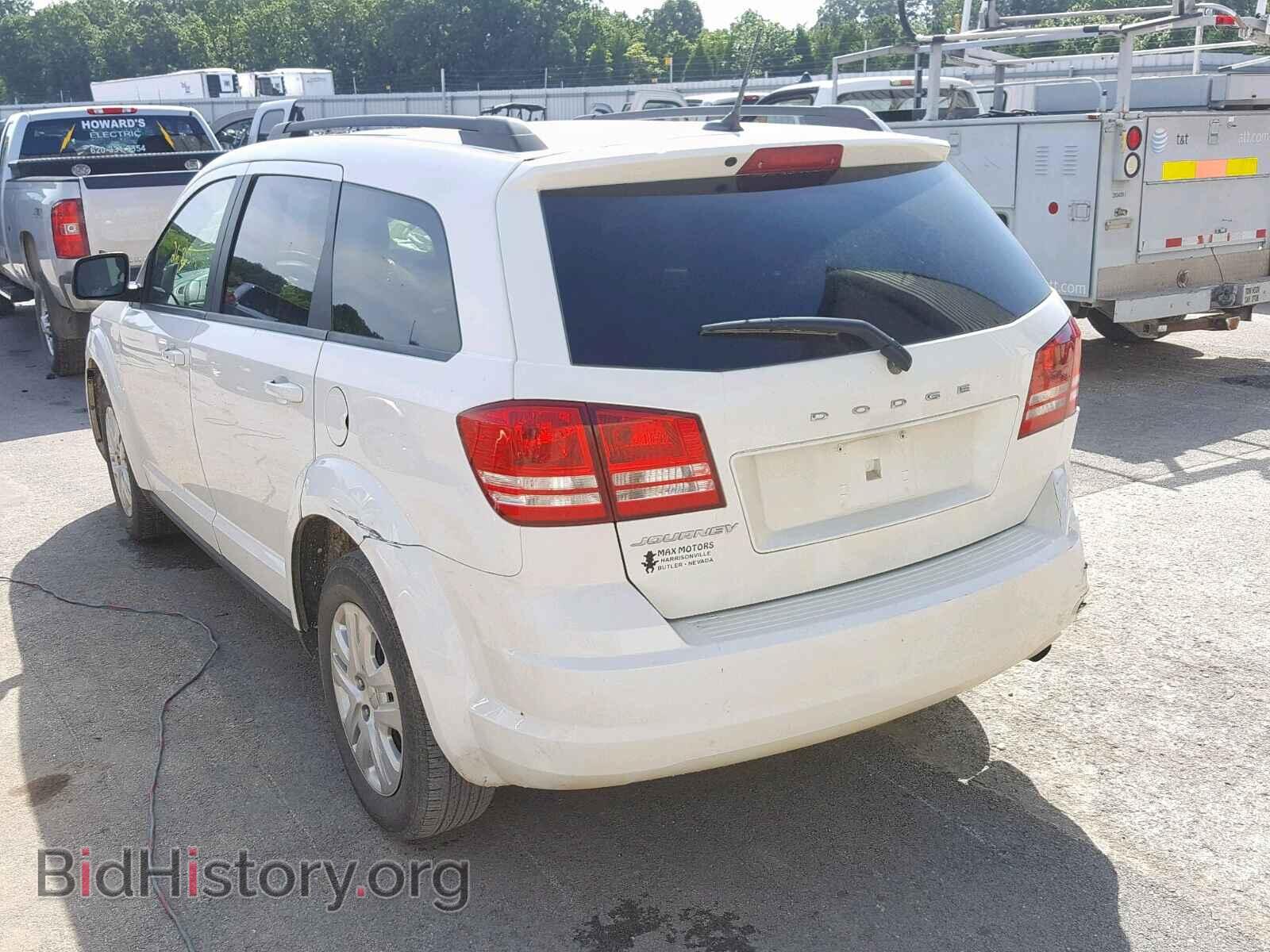 2018 Dodge JOURNEY SE (VIN 3C4PDCABXJT347375) — фото 3 из 10