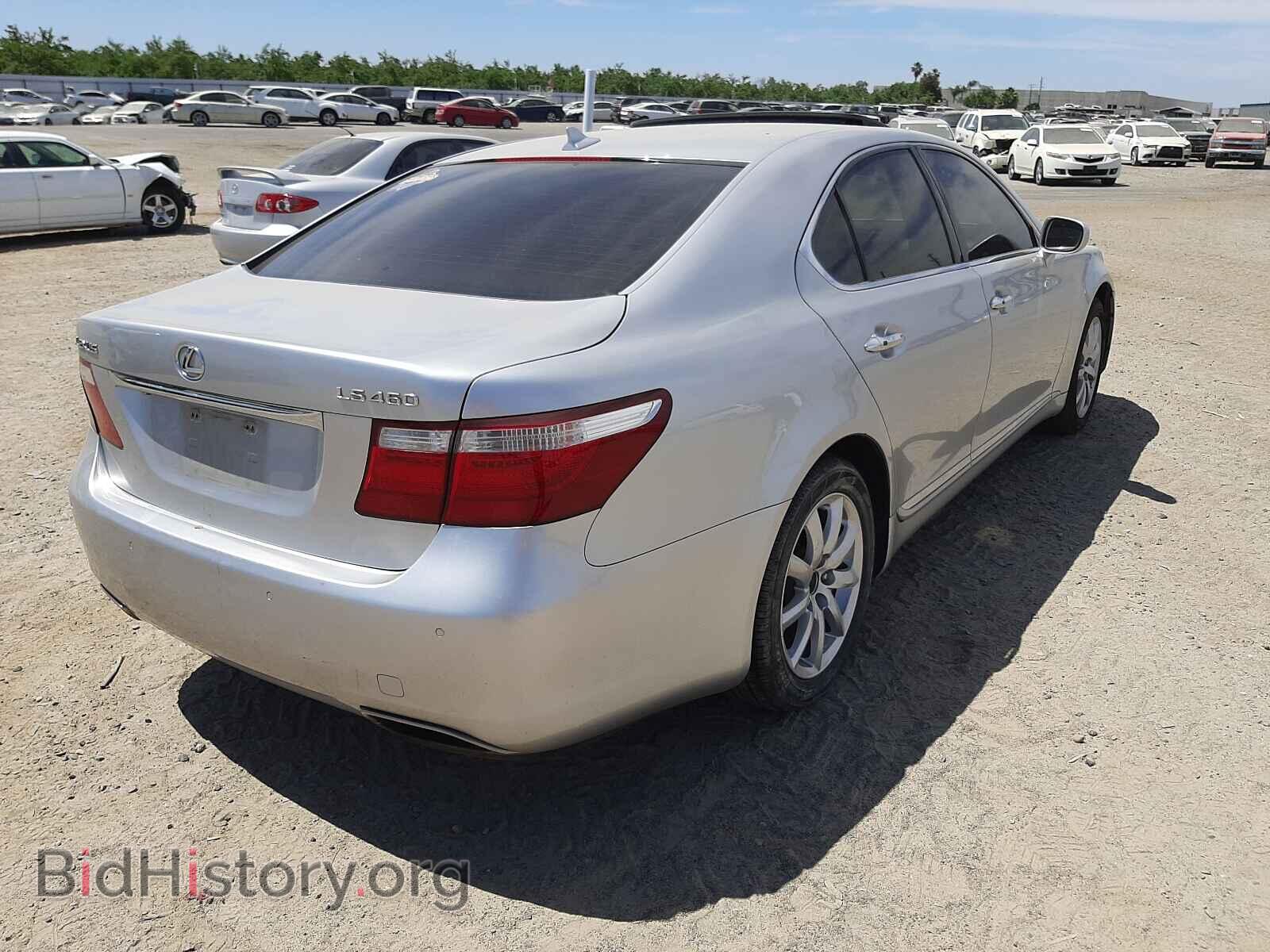 2007 LEXUS LS460 - VIN: JTHBL46F475042136 - Фото 4