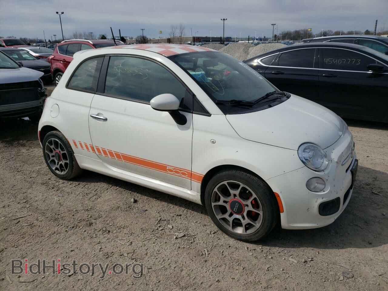 2012 FIAT 500 - VIN: 3C3CFFBR4CT296145 - Фото 4
