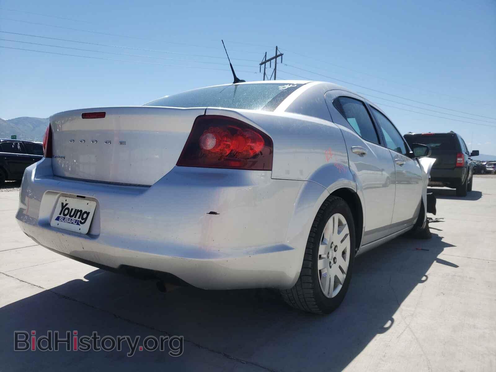 2011 DODGE AVENGER - VIN: 1B3BD4FB4BN541900 - Фото 4