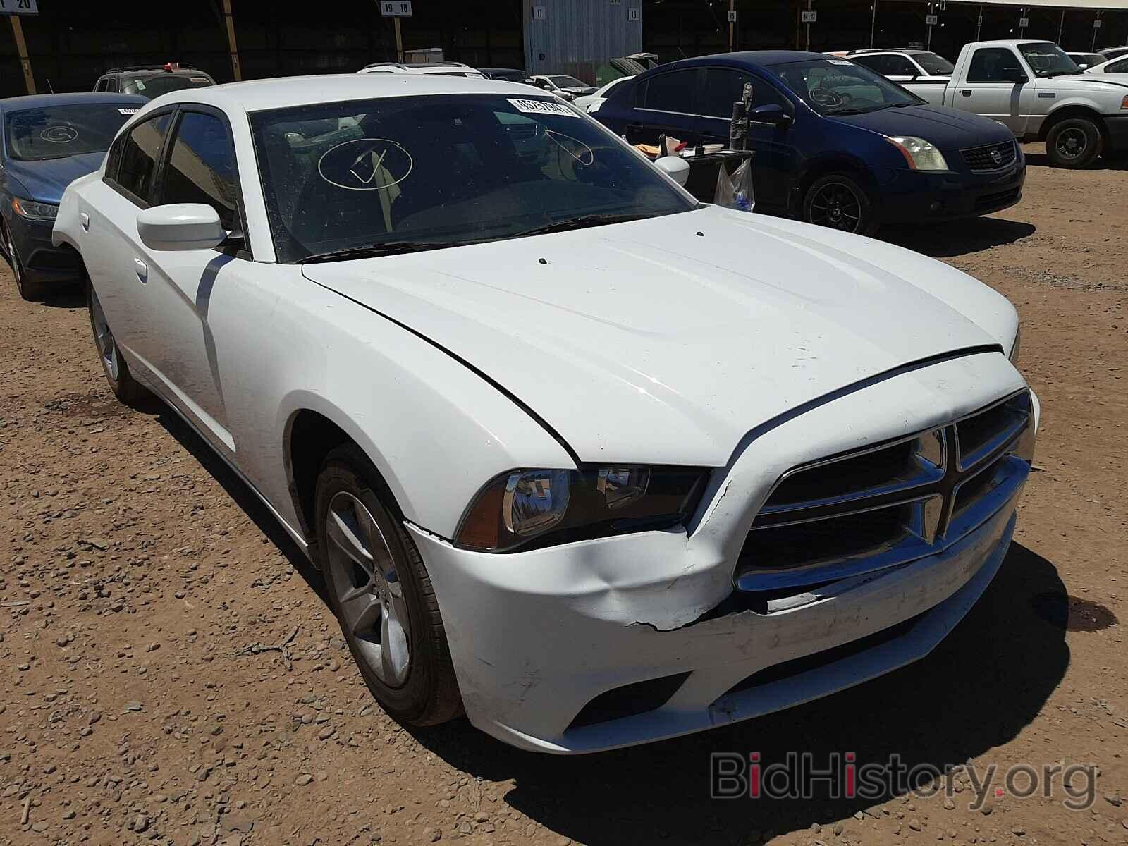 Photo 2C3CDXBG2EH187611 - DODGE CHARGER 2014