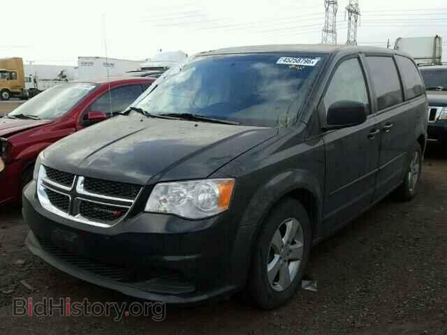 2013 DODGE CARAVAN - VIN: 2C4RDGBG6DR598797 - Фото 2