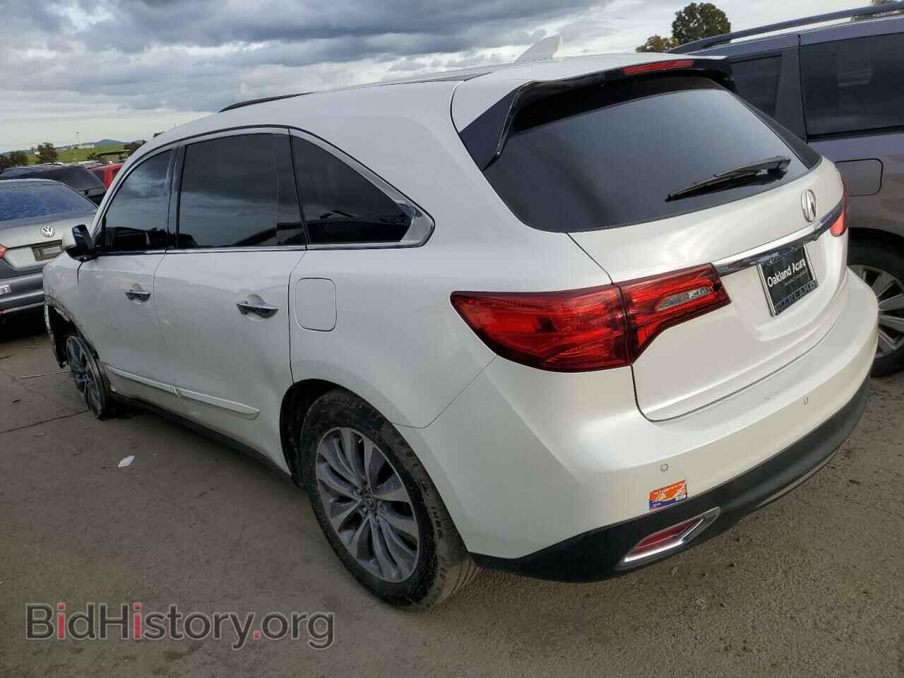 2014 ACURA MDX - VIN: 5FRYD3H43EB003577 - Фото 2