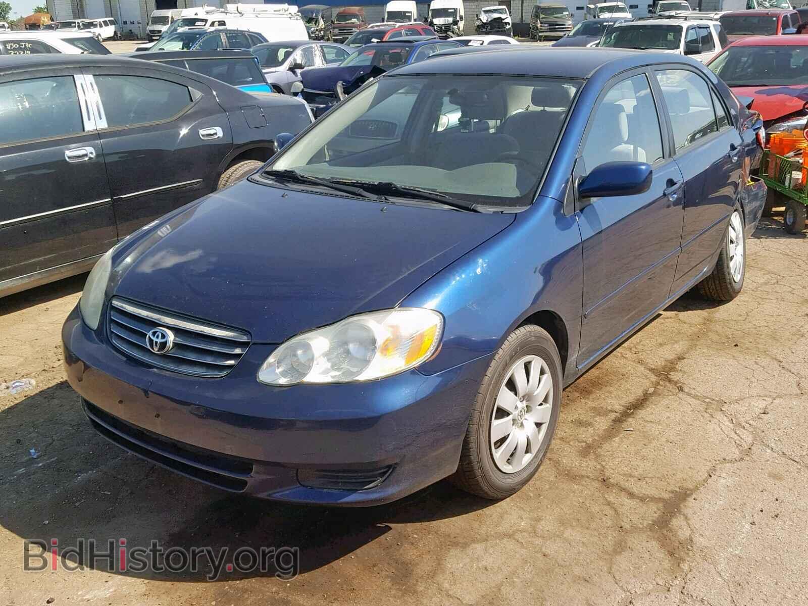 2003 TOYOTA COROLLA - VIN: JTDBR38E832002412 - Фото 2