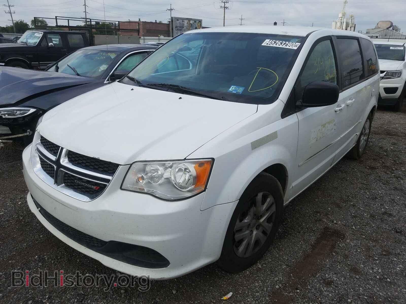 2016 DODGE CARAVAN - VIN: 2C4RDGBG9GR192128 - Фото 2