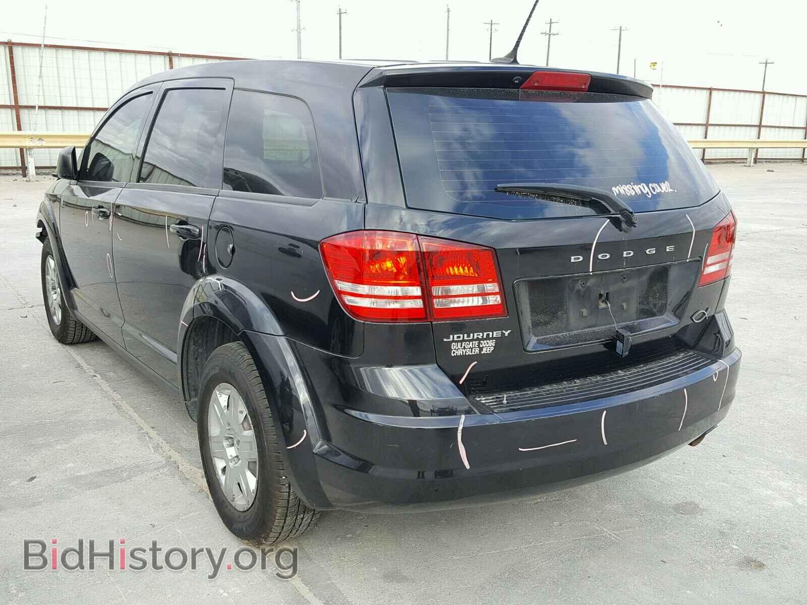2012 DODGE JOURNEY - VIN: 3C4PDCAB1CT207203 - Фото 3