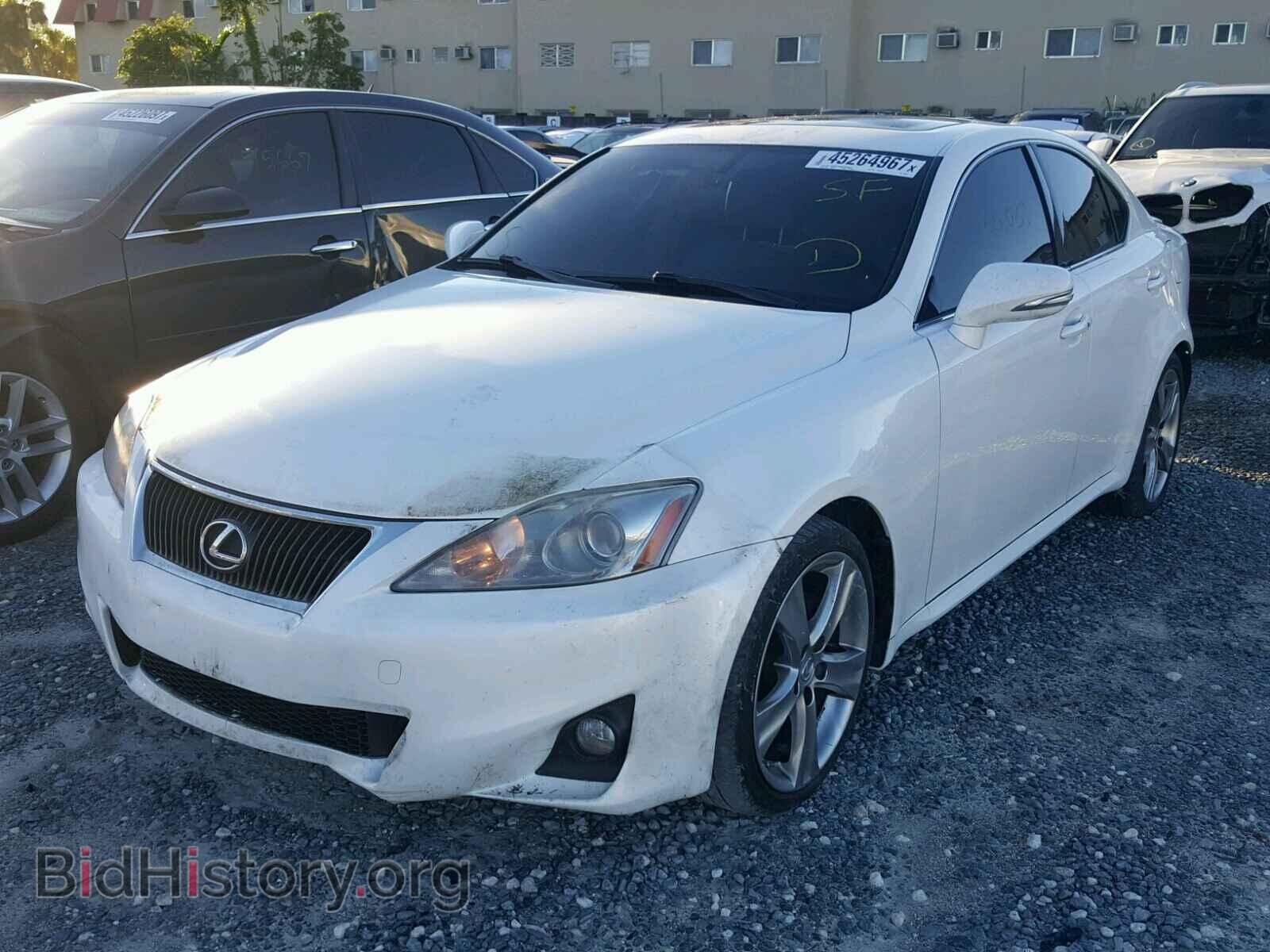 2012 LEXUS IS250 - VIN: JTHBF5C22C5180587 - Photo 2