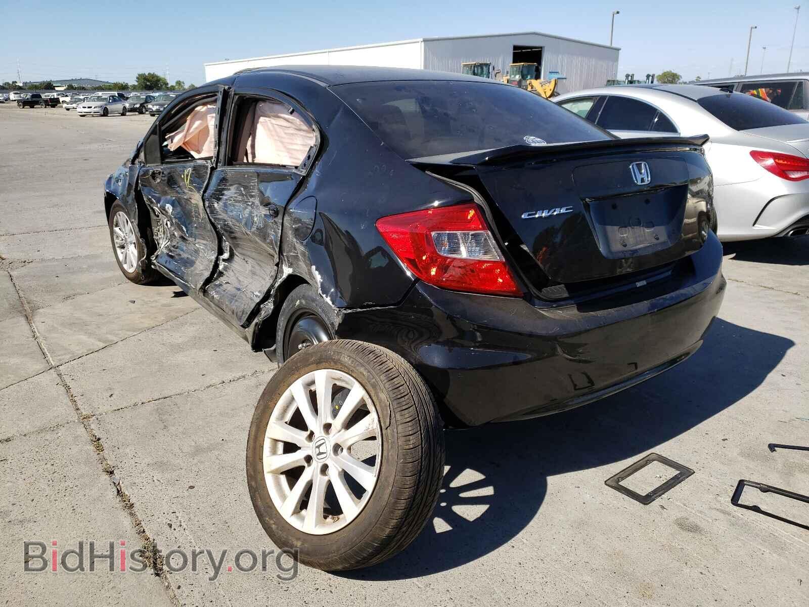 2012 HONDA CIVIC - VIN: 2HGFB2F84CH590623 - Фото 3