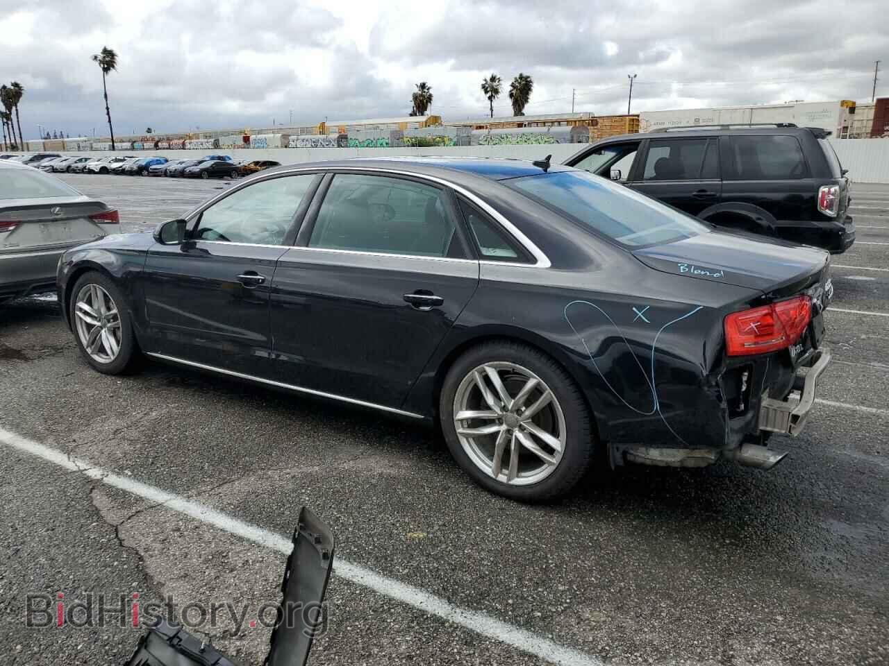 2013 AUDI A8 - VIN: WAURGAFD1DN034280 - Фото 2