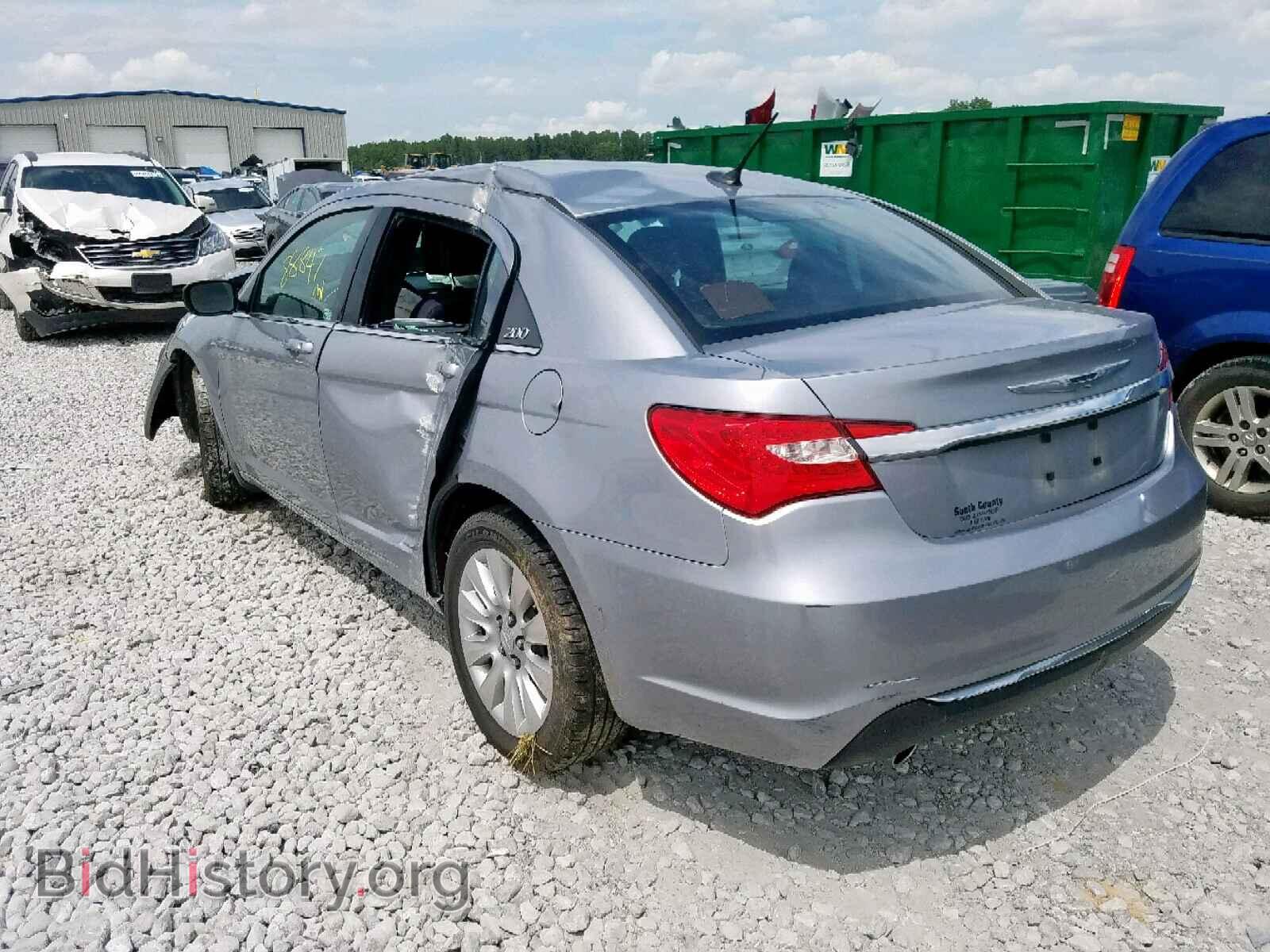 2013 CHRYSLER 200 - VIN: 1C3CCBAG3DN767320 - Фото 3