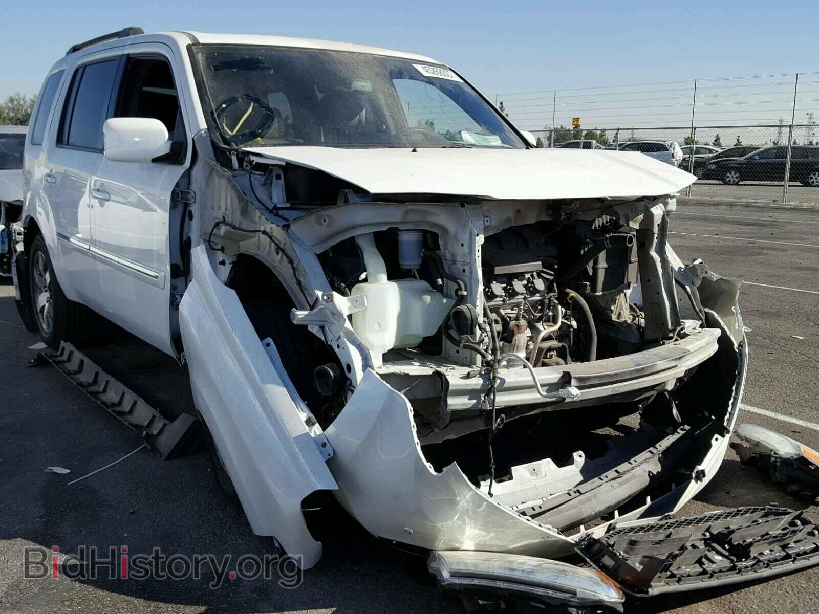 Photo 5FNYF3H92DB038598 - HONDA PILOT 2013