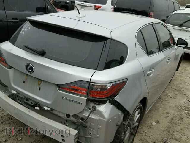 2011 LEXUS CT 200 - VIN: JTHKD5BH3B2041337 - Фото 4