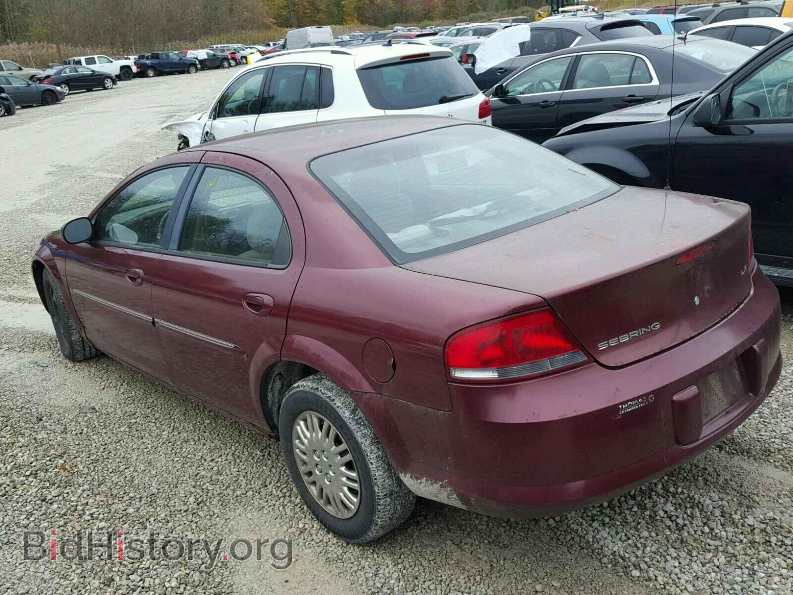 2001 CHRYSLER SEBRING - VIN: 1C3EL46X71N693473 - Photo 3