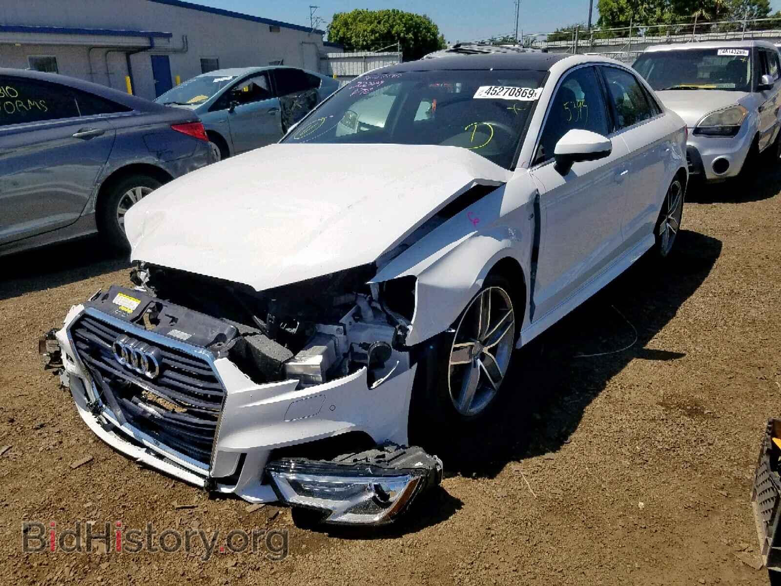 2018 AUDI A3 - VIN: WAUGUGFF7J1027504 - Фото 2