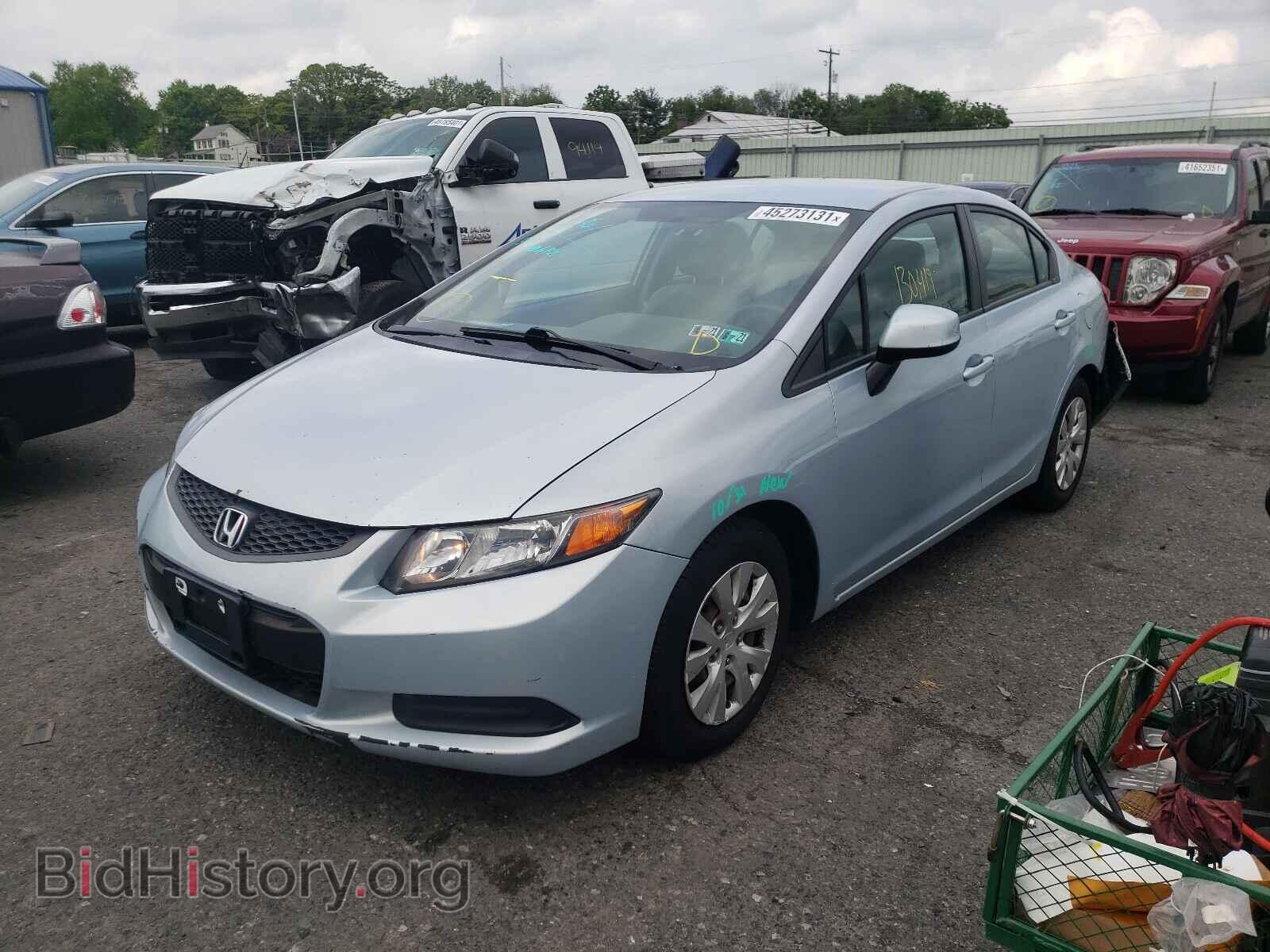 2012 HONDA CIVIC - VIN: 2HGFB2F54CH512106 - Фото 2