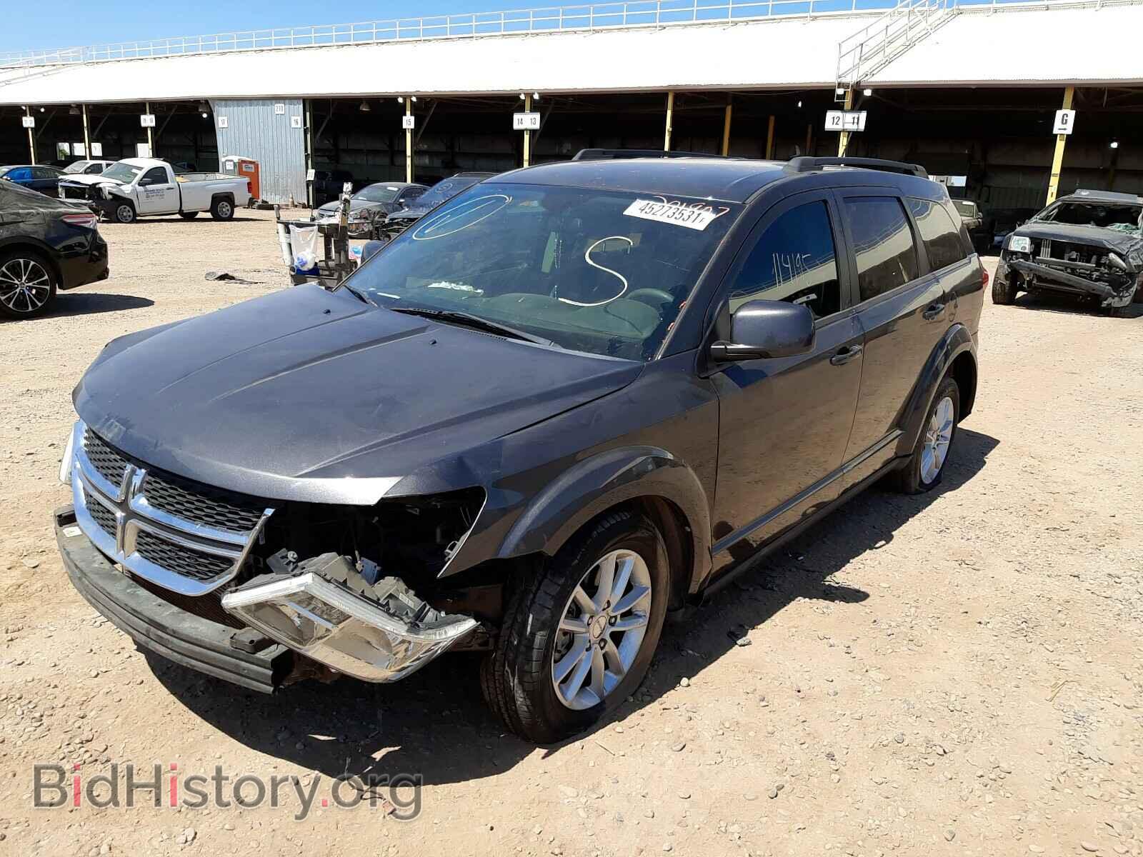 2016 DODGE JOURNEY - VIN: 3C4PDCBG9GT194653 - Фото 2