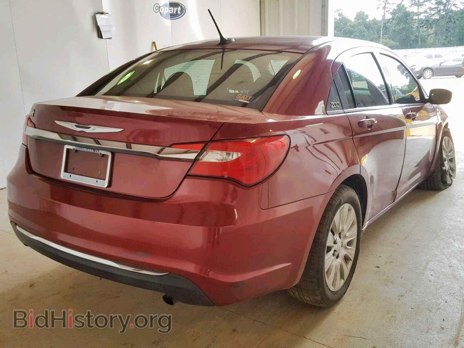 2014 CHRYSLER 200 - VIN: 1C3CCBAB4EN123461 - Photo 4