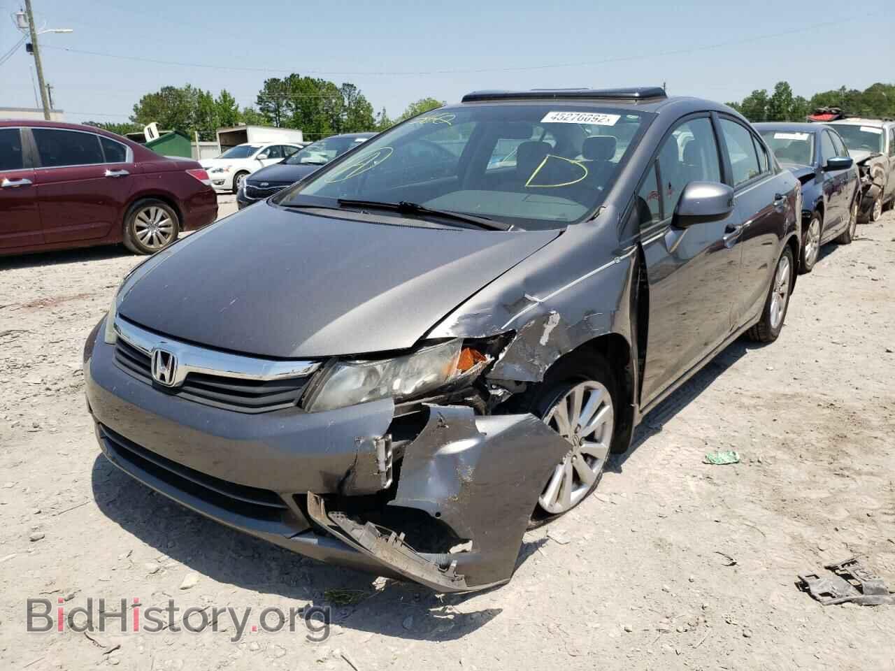 2012 HONDA CIVIC - VIN: 2HGFB2F88CH524186 - Фото 2