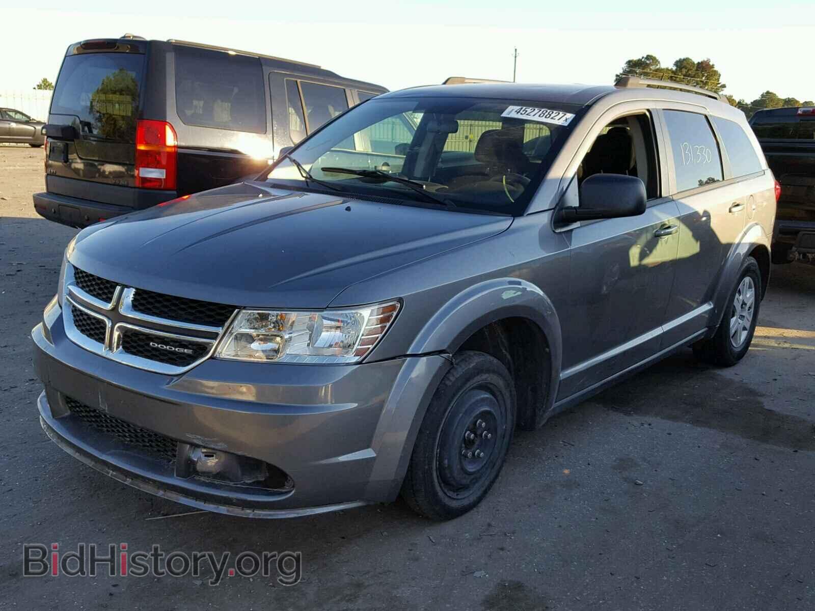 2012 DODGE JOURNEY - VIN: 3C4PDCAB3CT167674 - Фото 2