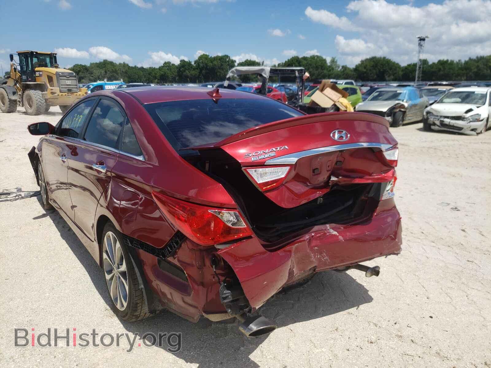 2014 HYUNDAI SONATA - VIN: 5NPEC4AC9EH876363 - Фото 3