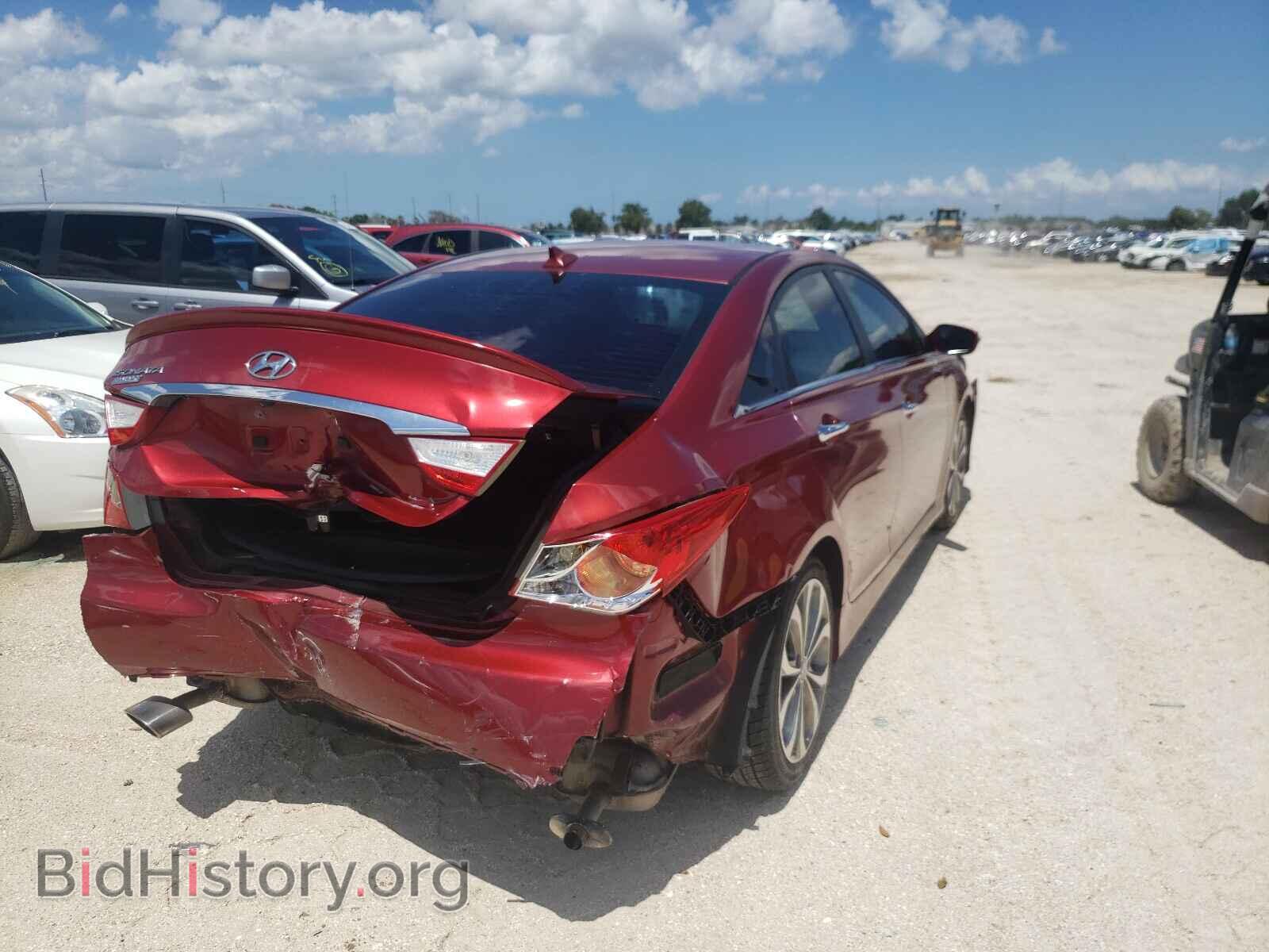 2014 HYUNDAI SONATA - VIN: 5NPEC4AC9EH876363 - Фото 4