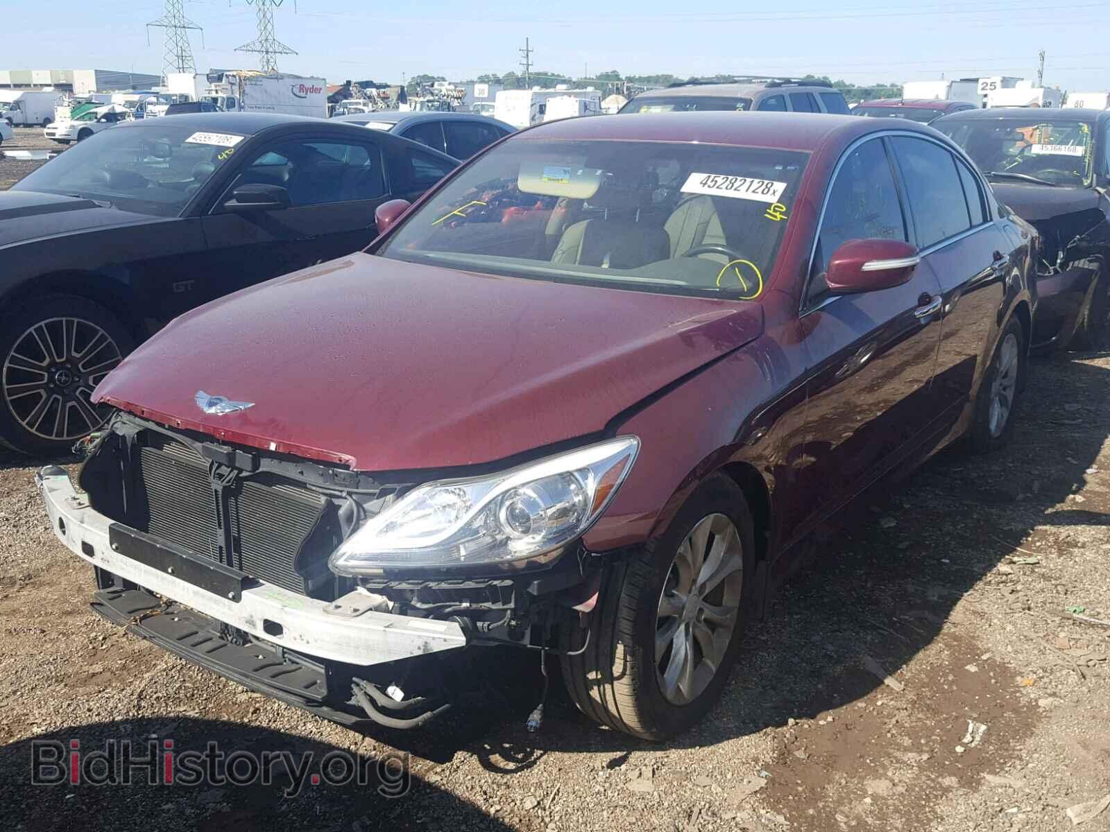 2012 HYUNDAI GENESIS - VIN: KMHGC4DD3CU184319 - Фото 2
