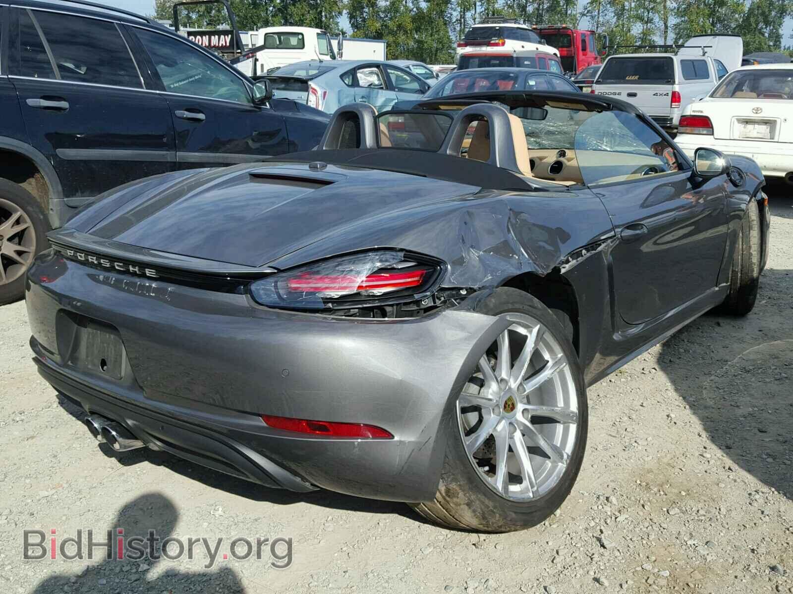 2017 PORSCHE BOXSTER - VIN: WP0CA2A87HS221301 - Фото 4
