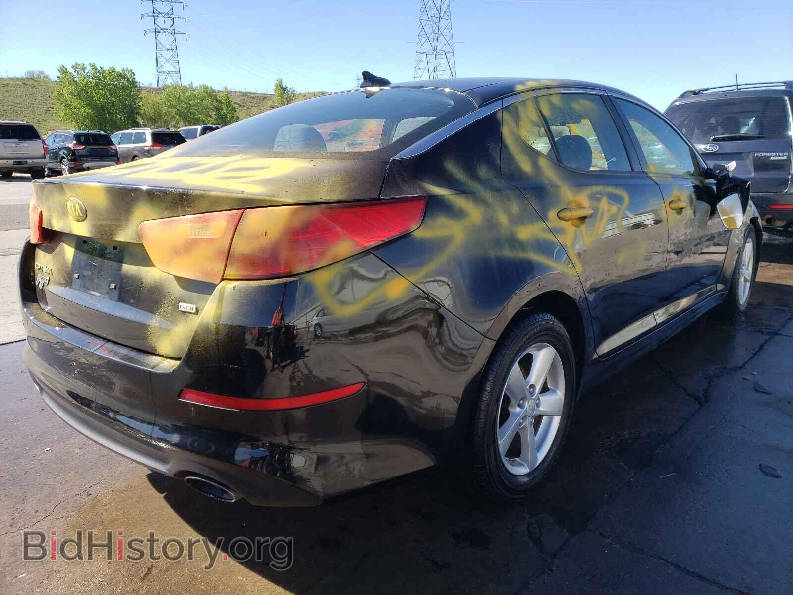 2015 KIA OPTIMA - VIN: KNAGM4A71F5650535 - Фото 4