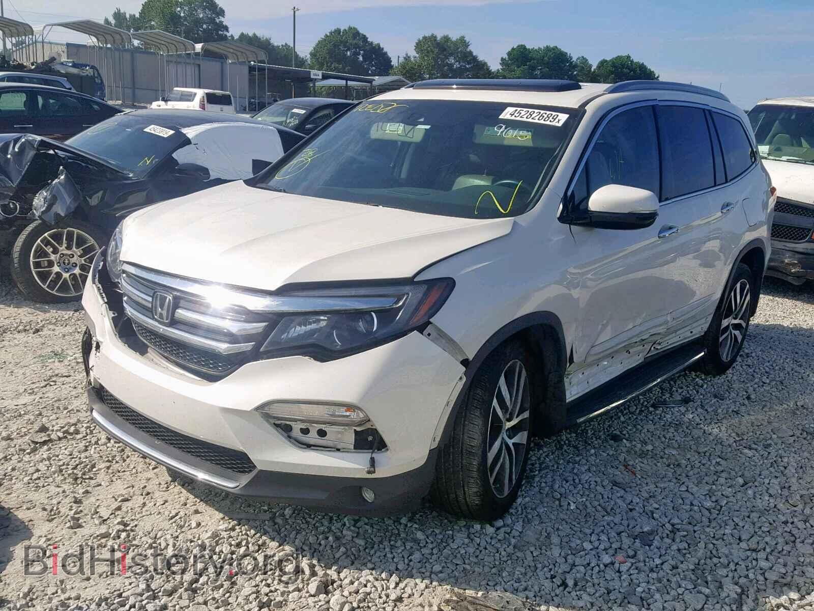 2016 HONDA PILOT ELIT - VIN: 5FNYF6H00GB069615 - Фото 2