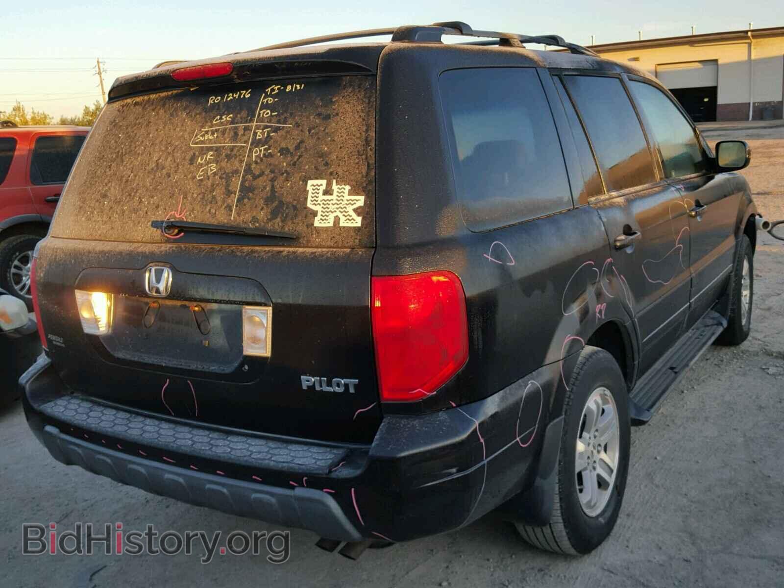 2005 HONDA PILOT - VIN: 2HKYF18695H534169 - Фото 4