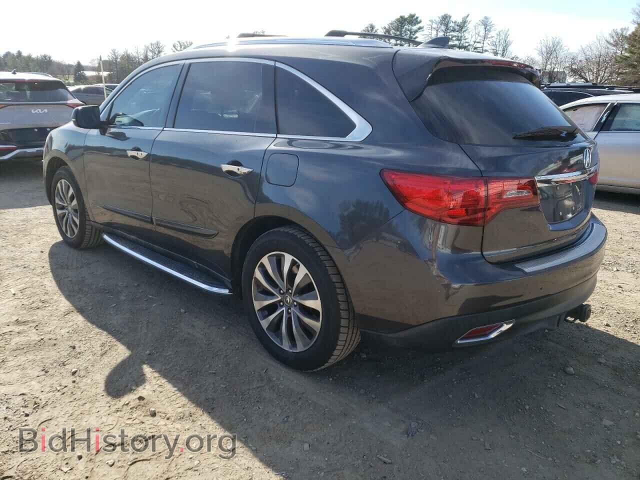 2014 ACURA MDX - VIN: 5FRYD4H43EB007070 - Фото 2
