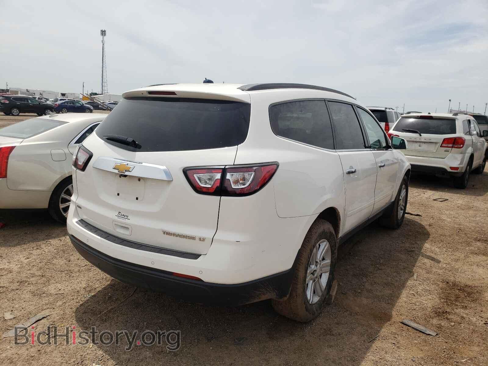 2014 CHEVROLET TRAVERSE - VIN: 1GNKVHKD3EJ101292 - Фото 4