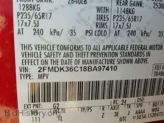 2008 FORD EDGE - VIN: 2FMDK36C18BA97410 - Photo 10