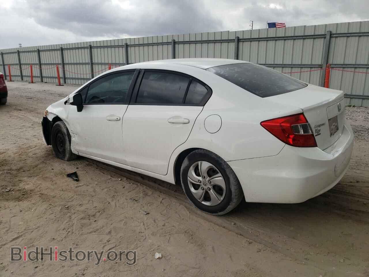 2012 HONDA CIVIC - VIN: 19XFB2F53CE099363 - Фото 2