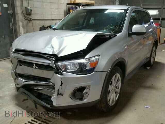 2014 MITSUBISHI OUTLANDER - VIN: 4A4AP3AUXEE003655 - Фото 2