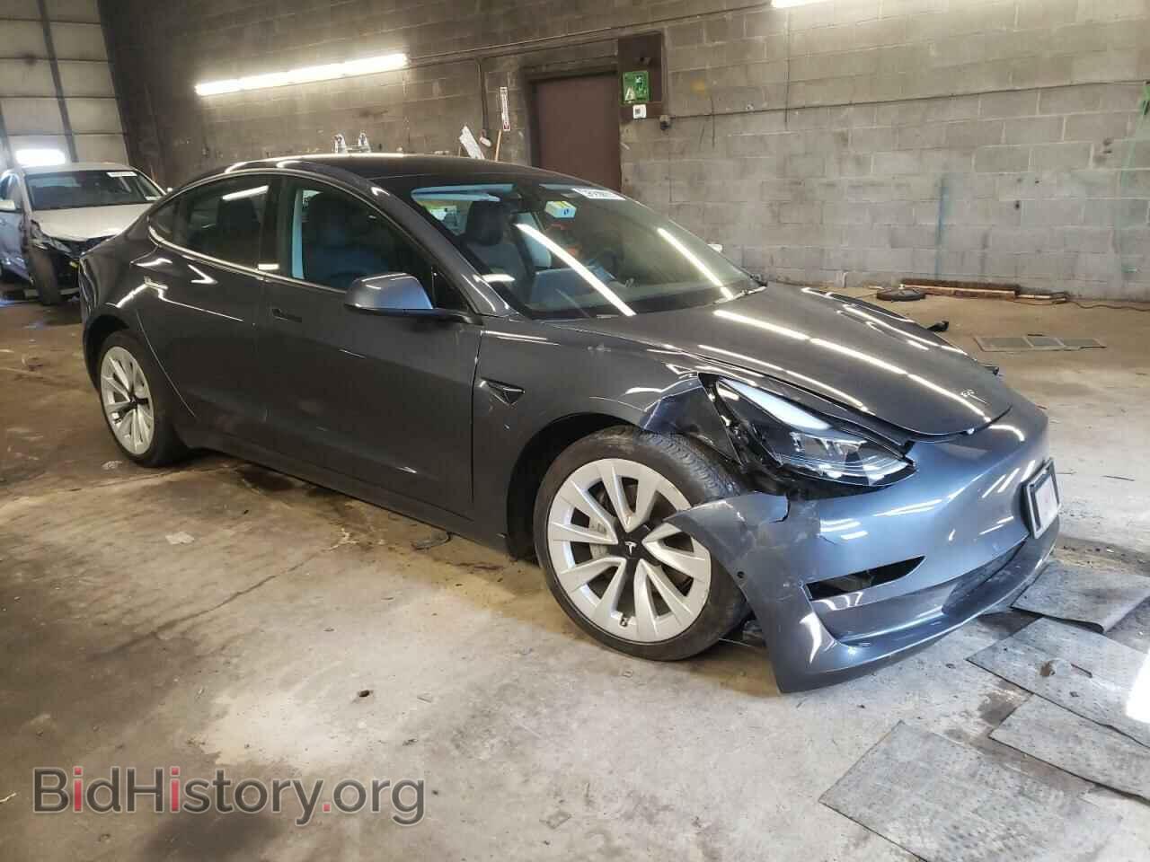 2022 TESLA MODEL 3 - VIN: 5YJ3E1EA0NF190204 - Фото 4