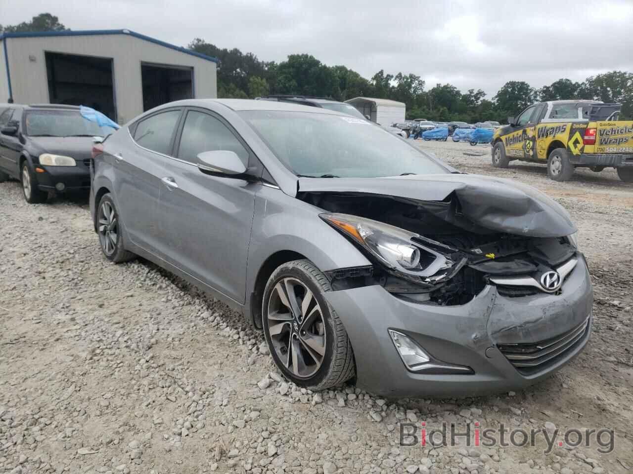 Photo KMHDH4AE2EU145595 - HYUNDAI ELANTRA 2014