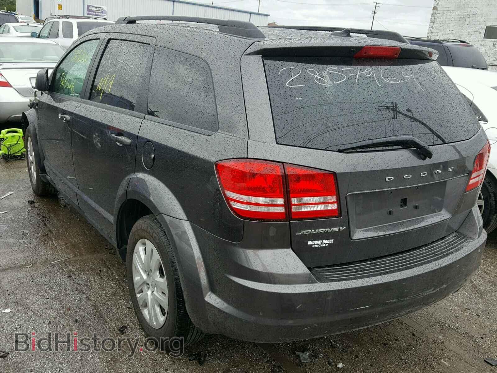 2017 DODGE JOURNEY SE - VIN: 3C4PDCAB1HT563626 - Фото 3