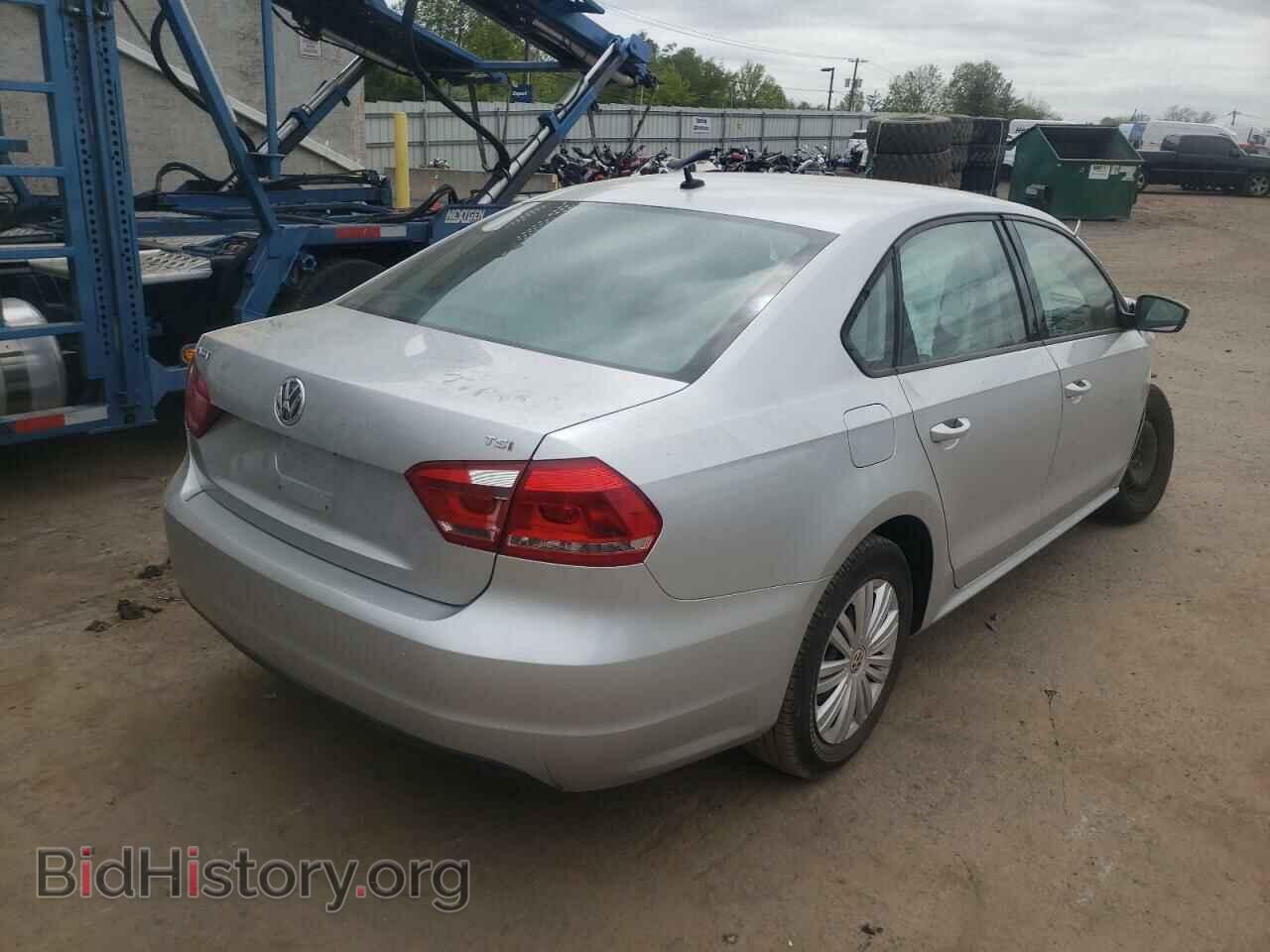 2014 VOLKSWAGEN PASSAT - VIN: 1VWAT7A33EC024504 - Фото 2